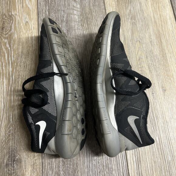 Nike Women’s US Size 6 Free 5.0 Flash 685169-001 Reflective Black Running Shoes - Picture 13 of 16